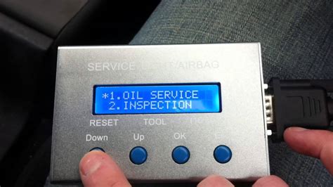 In Service Airbag Reset Tool See It Working Youtube