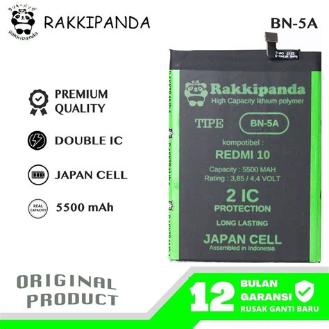 Jual RakkiPanda BN5A Redmi 10 Redmi Note 10 5G Pocophone M3 Pro