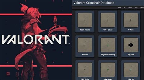 Valorant Crosshair Database