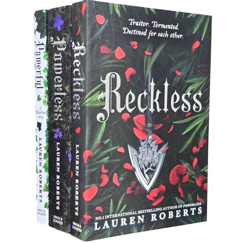 The Powerless Trilogy By Lauren Roberts 3 Books Collection Powerless