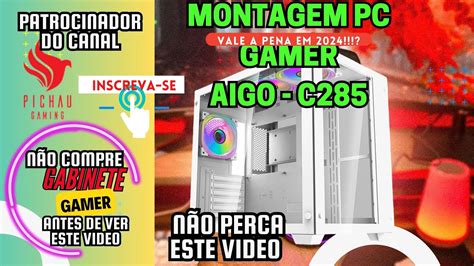 Montando meu Novo PC Gamer EM 2024 Varias peças do Aliexpress