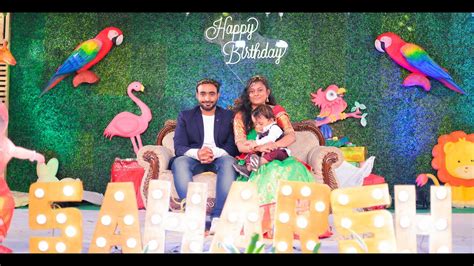 Saharsh S First Birthday Trailer Cinematic Birthday Video Celebrations Of Love 8328088709