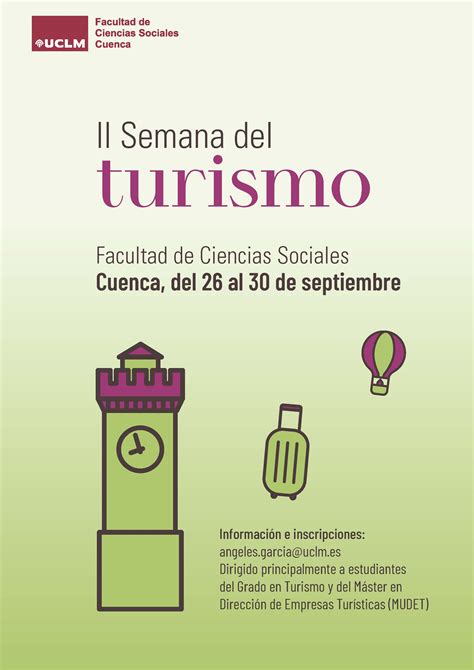 La Facultad De Ciencias Sociales Celebra La Segunda Semana Del Turismo