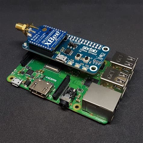 Raspberry Pi Xbee Shield V Sixfab