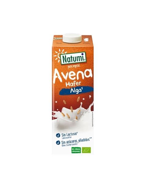 Bebida Avena Alga Calcio Natumi L Bio