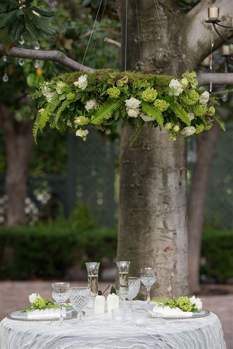 Vintage Greenery Wedding Inspiration Glamour And Grace