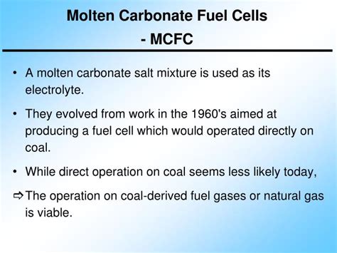 Ppt Chapter 08b Overview Of Fuel Cell Types Lecture Notes Dr Sammia