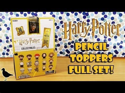 Harry Potter Pencil Toppers Blind Bag Opening Full Set Limited