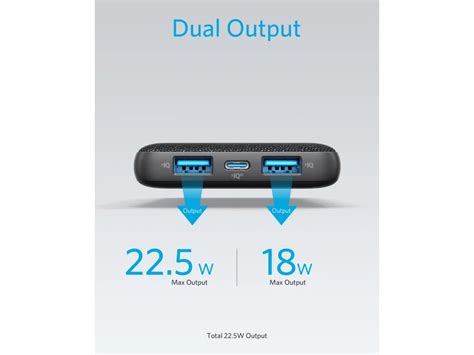 Anker PowerCore III Sense 10K PD USB C Power Bank 10 000mAh Power