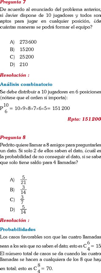 Simulacro De Examen Beca Pronabec Resuelto Admisi N A La