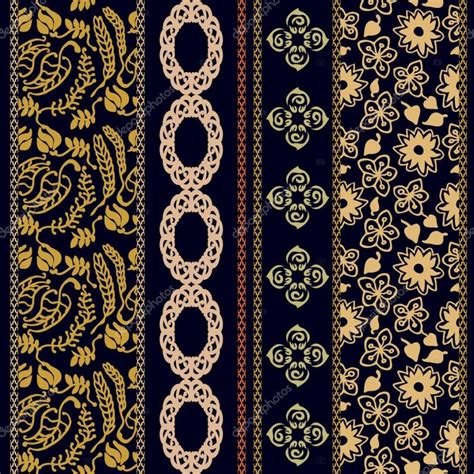 Elegant Image Of Art Deco Embroidery Patterns