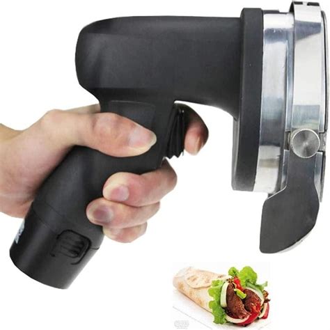 Commercial Doner Kebab Electric Gyros Knife Shawarma Machine Handheld