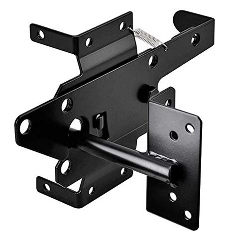 Vigrue Self Locking Gate Latch Heavy Duty Automatic Gate Latch With Fasteners Included And