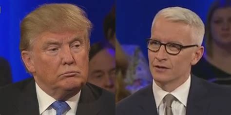 Anderson Cooper Tells Donald Trump Hes Using The Argument Of A Five