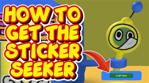 HOW TO GET THE STICKER SEEKER In BEE SWARM SIMULATOR YouTube