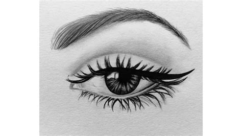 How To Draw Realistic Eyebrow For Beginners Easy Tutorial Youtube