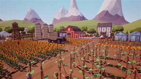 Low Poly Farm Pack In Environments Ue Marketplace