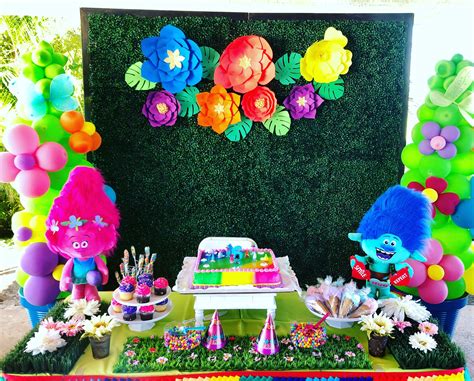 Incredible Trolls Birthday Decorations Ideas Decor