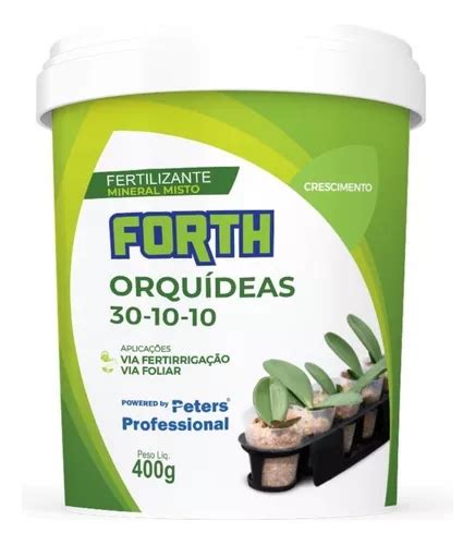 Adubo Fertilizante Forth Orquídeas Crescimento 30 10 10 400g