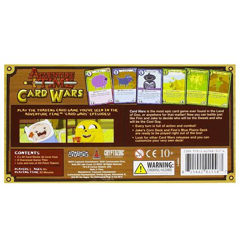 Adventure Time Card Wars Finn vs Jake Collector's Pack