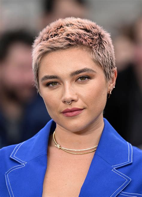 Florence Pugh Debuted Orange Hair At The UK Oppenheimer Premiere