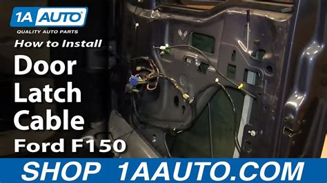 How To Install Replace Door Latch Cable 2004 08 Ford F150 YouTube