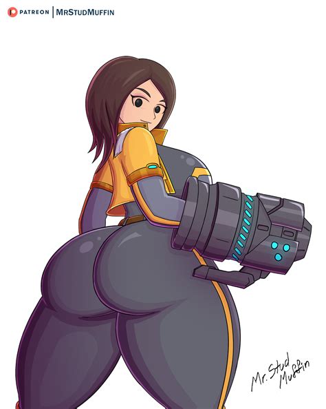 Thicc Mii Gunner Default Costume By MrStudMuffin Hentai Foundry