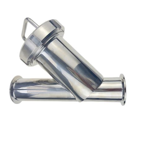 Sanitary Stainless Steel Tri Clamp Wye Strainer Y Type Filter From