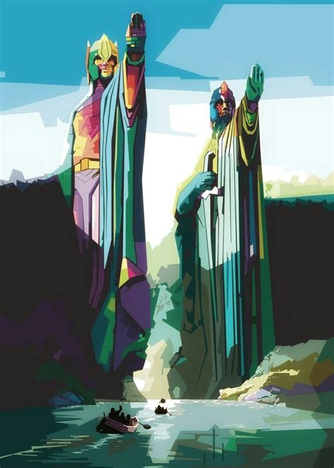 Argonath lotr – Artofit