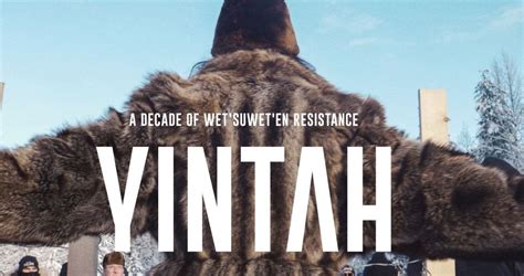 Congratulations Yintah The Land Received Five Minute Standing Ovation At Hot Docs Over A