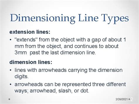 DIMENSIONING WORKING DRAWINGS Footer Text 2262021 1 Dimensioning