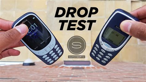 New Nokia 3310 Drop Test Vs Original Nokia 3310 Youtube