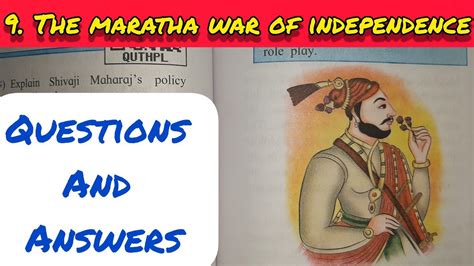 Th Std History Chapter The Maratha War Of Independence Questions