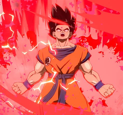 File Dbfz Goku Kaioken Png Dustloop Wiki