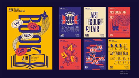 Abc Book Fair Branding By Yuxin Wang Sva Design