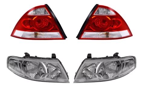 Set Calaveras Faros Depo Renault Scala Env O Gratis