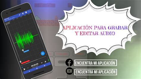 Aplicaci N Para Grabar Y Editar Audio Encuentra Mi App