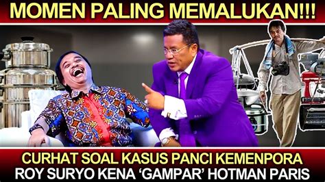 Momen Paling Memalukan Curhat Soal Kasus Panci Kemenpora Roy Suryo