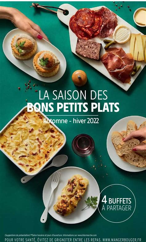 Promo La Saison Des Bons Petits Plats Chez Intermarché Icataloguefr