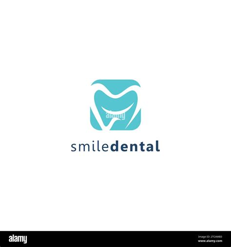 Smile Dental Logo Dental Care Logo Stock Vector Image And Art Alamy