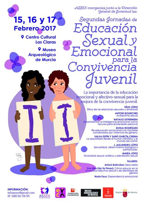 Ii Jornadas De Educación Sexual Y Emocional Para La Convivencia Juvenil C Mon Murcia