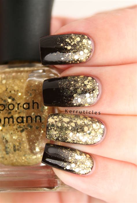 Gold Glitter Gradient Kerruticles