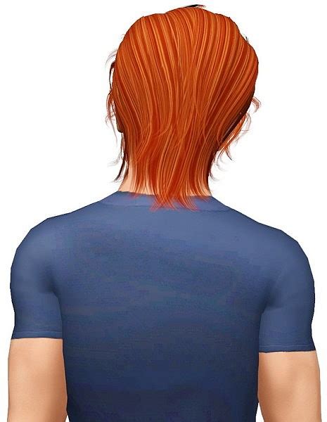 Newsea`s Gantz Hairstyle Retextured By Pocket Sims 3 Hairs