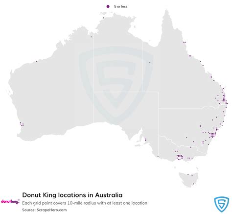 List Of All Donut King Store Locations In Australia Scrapehero Data Store