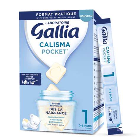 Gallia Innove Avec Du Lait Infantile En Dosettes Culture Nutrition