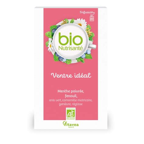 Nutrisant Infusion Bio Ventre Plat Pc S Redcare Pharmacie