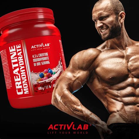 Créatine Monohydrate 500g Activlab verano medical