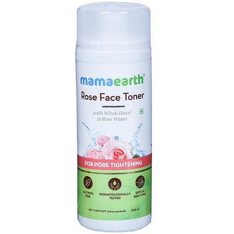 Buy Mamaearth Rose Face Toner With Witch Hazel And Rose Water For Pore