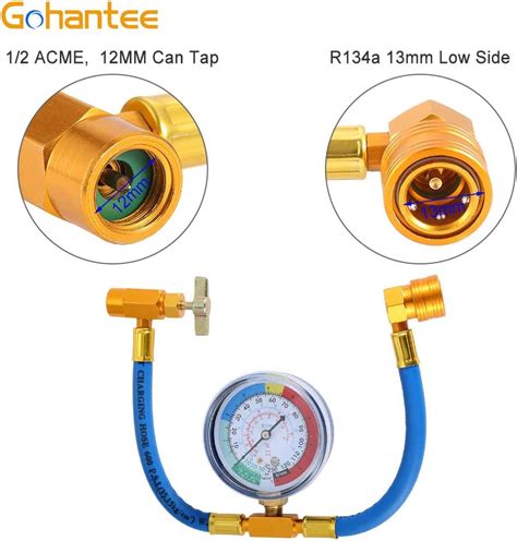 For Car Ac Air Conditioning Refrigerant R A Can Tap Gohantee R A