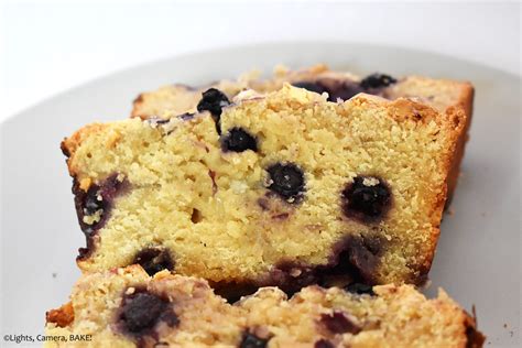 Blueberry And White Chocolate Loaf Lights Camera Bake